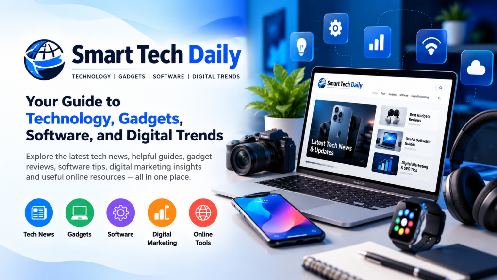 Smart Tech Daily technology guide featuring gadgets, software, digital marketing, and the latest tech trends.