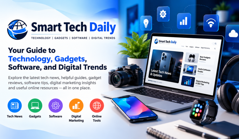 Smart Tech Daily technology guide featuring gadgets, software, digital marketing, and the latest tech trends.